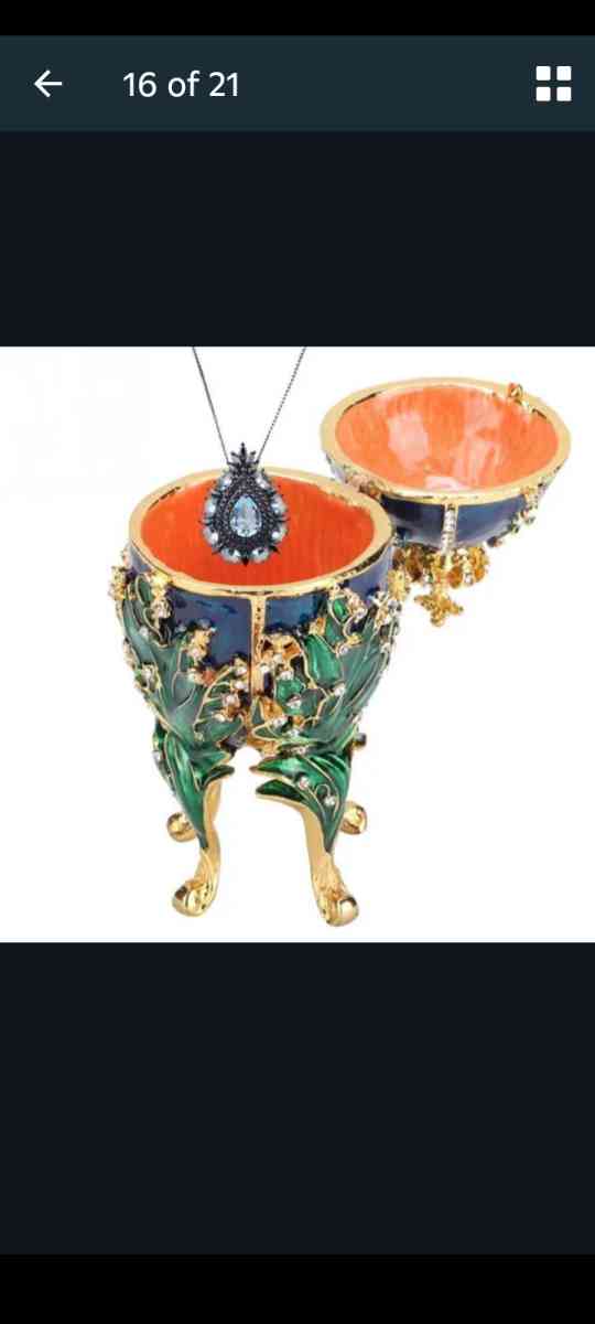 Decorative Egg Jewerly Boxes - Alliance, Ohio - FleaMarketBay