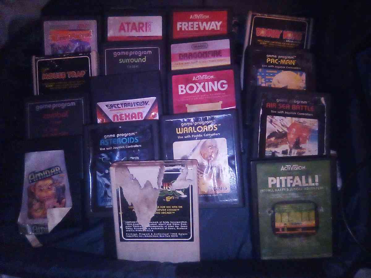 ATARI 2600 and games - Bella Vista, California - FleaMarketBay