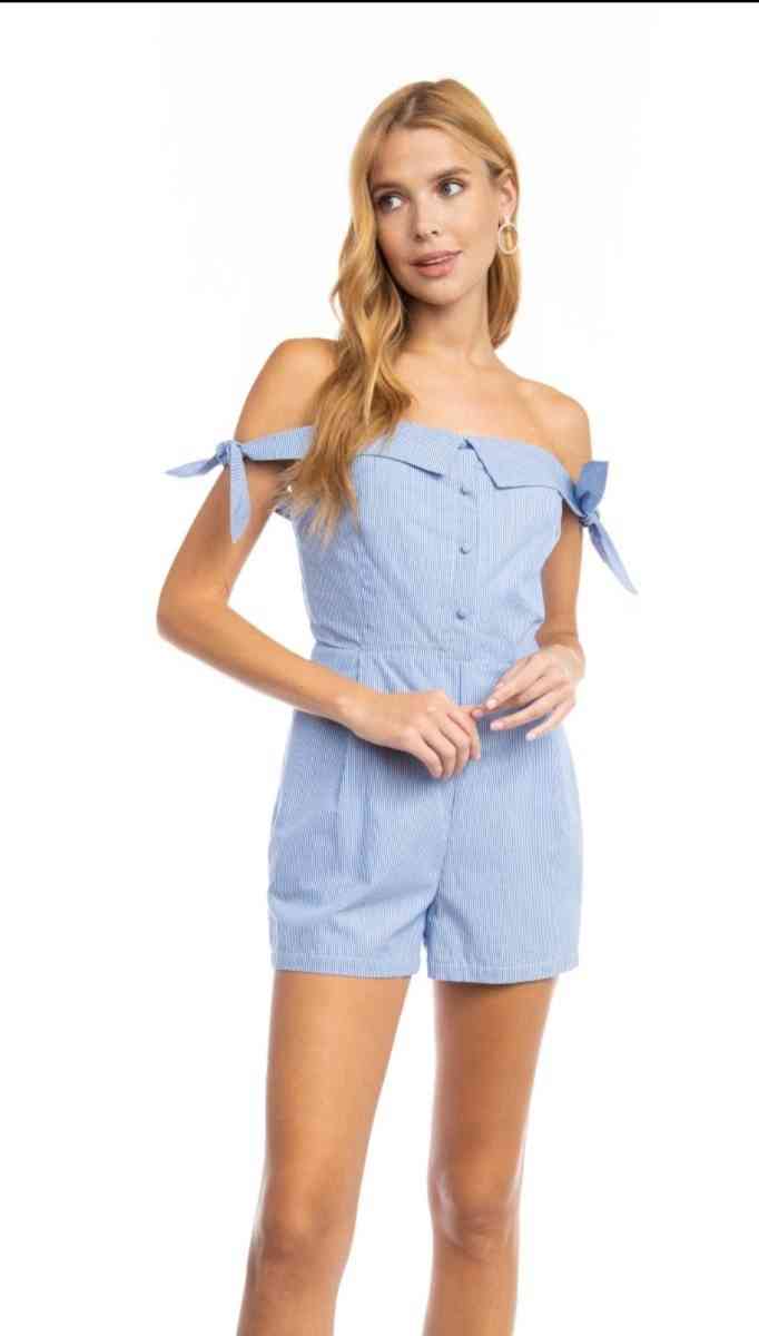 Women Tie Sleevless Romper By Naked Zebra - Mercersburg, Pennsylvania