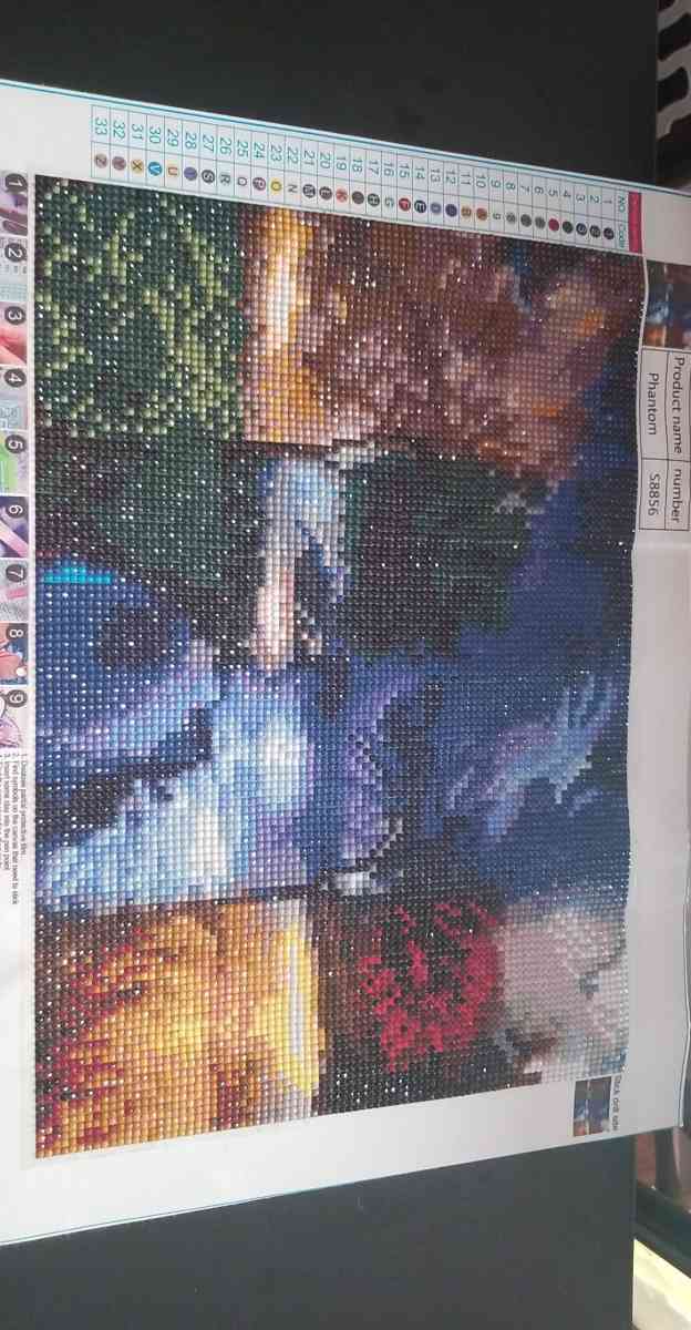 Finished Diamond Painting - Harveys Lake, Pennsylvania - FleaMarketBay