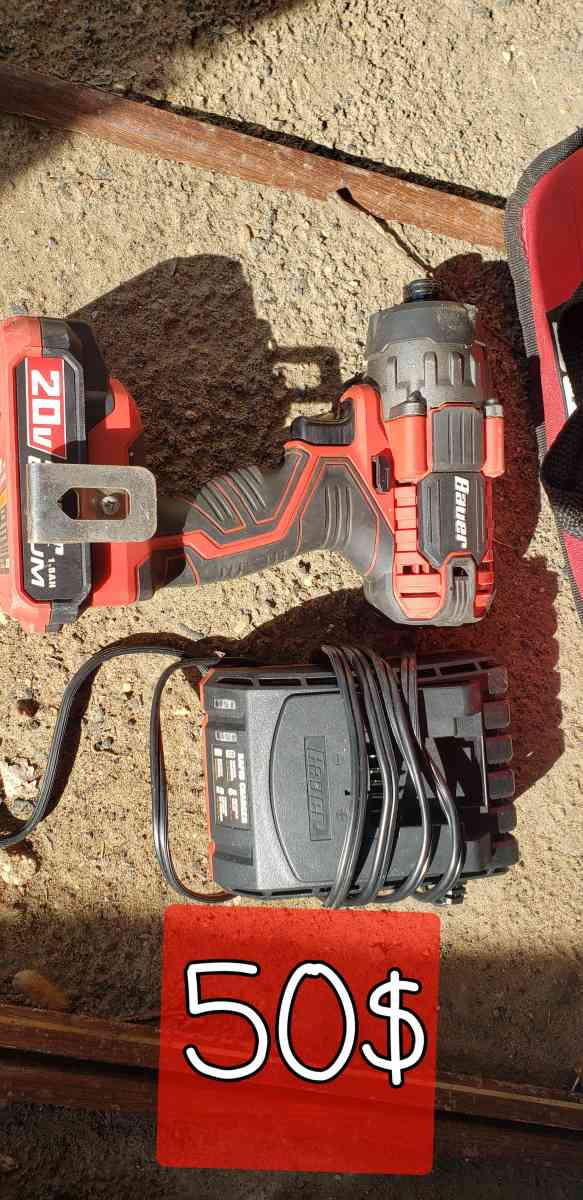 bauer driver impact batt and charger