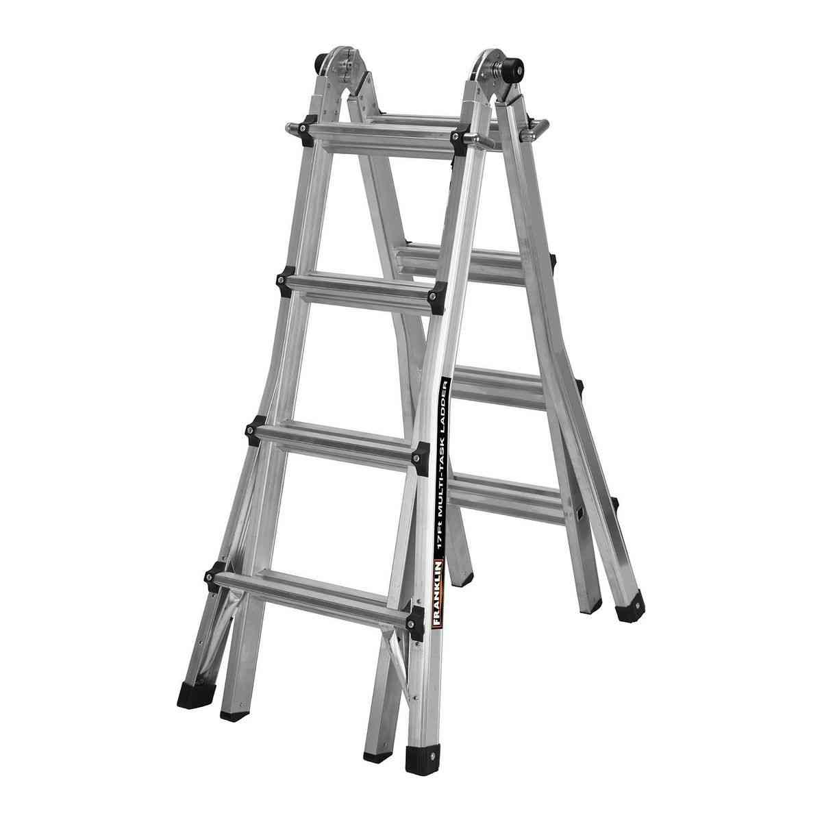 Franklin adjustable height folding ladder - Tucson, Arizona - FleaMarketBay