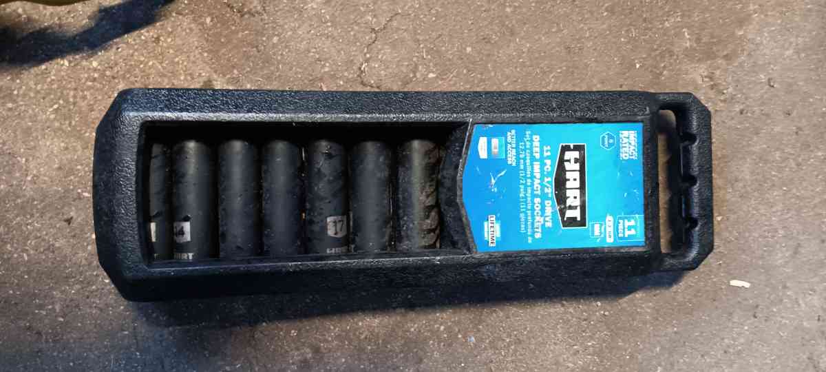 11pc hart socket set - Buchanan, Michigan - FleaMarketBay