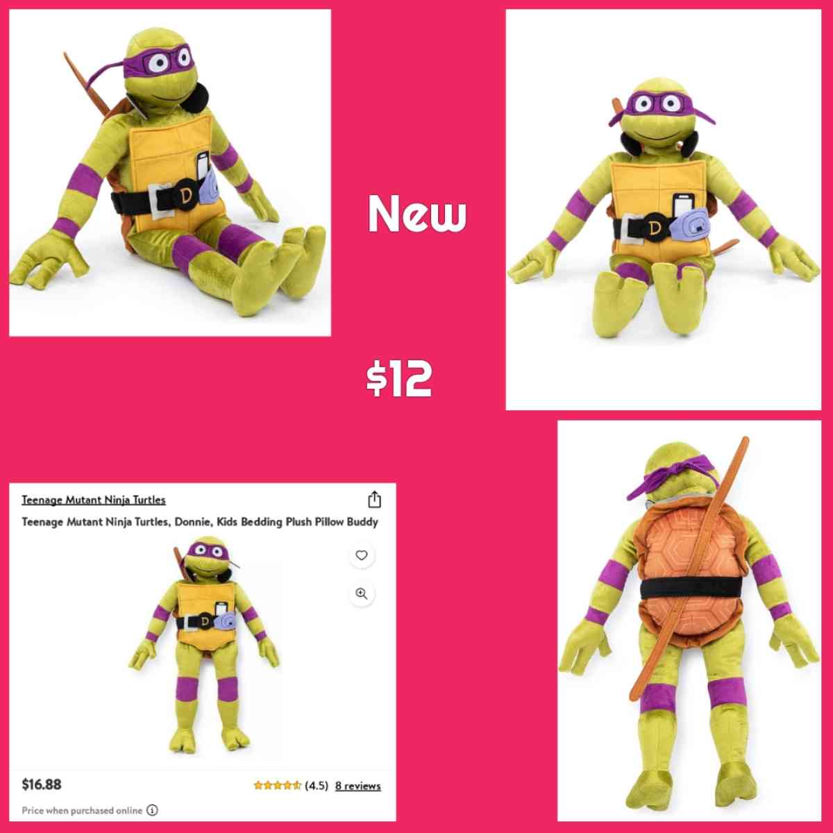 TMNT Pillow buddies - Edmond, Oklahoma - FleaMarketBay