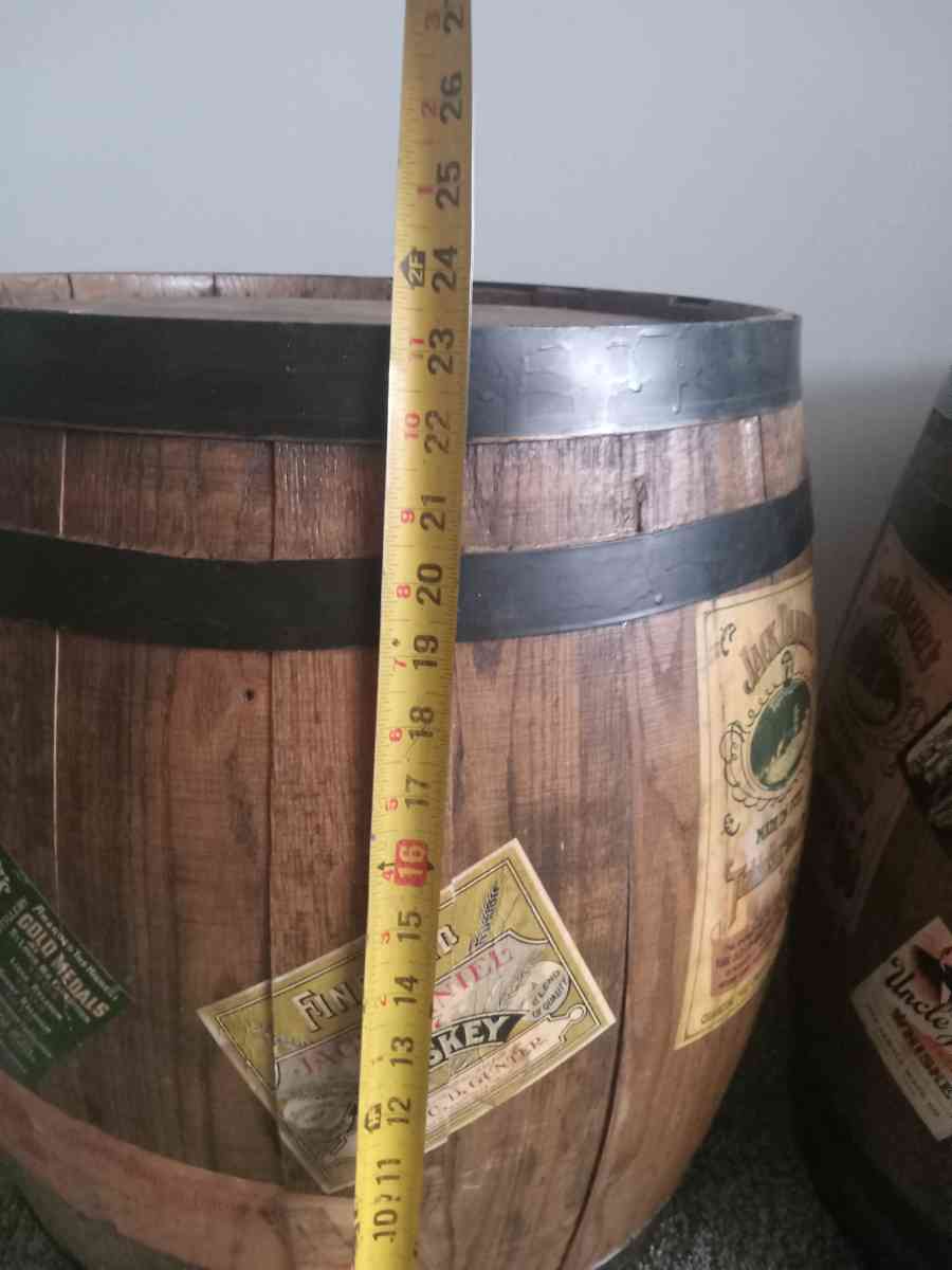 4 Jack Daniels promotional barrels - Oolitic, Indiana - FleaMarketBay