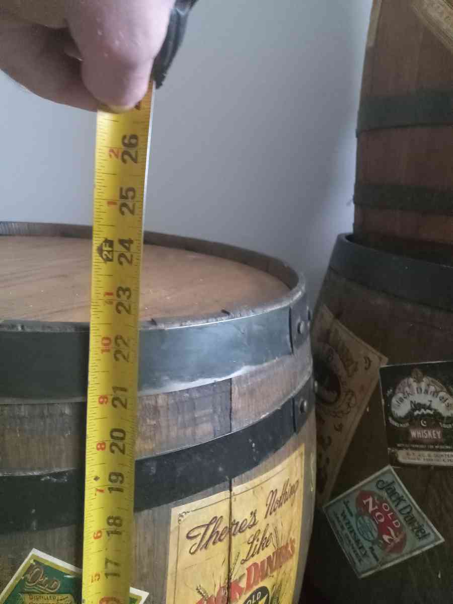 4 Jack Daniels promotional barrels - Oolitic, Indiana - FleaMarketBay