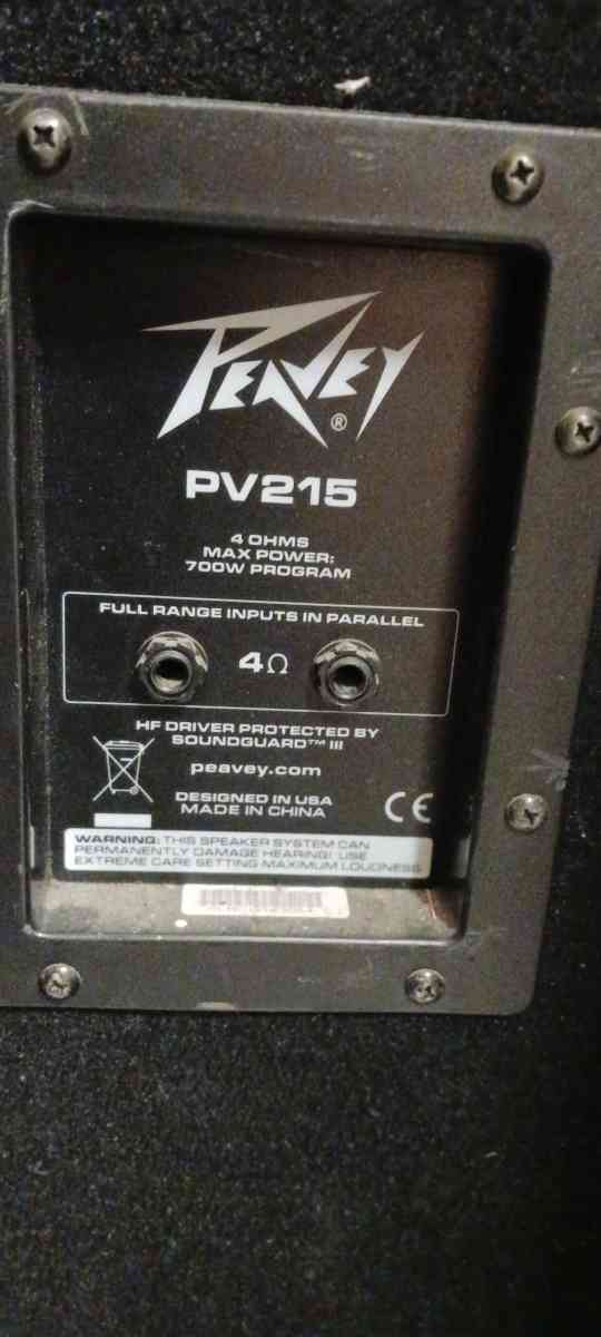 Peavey Speakers - San Francisco, California - FleaMarketBay