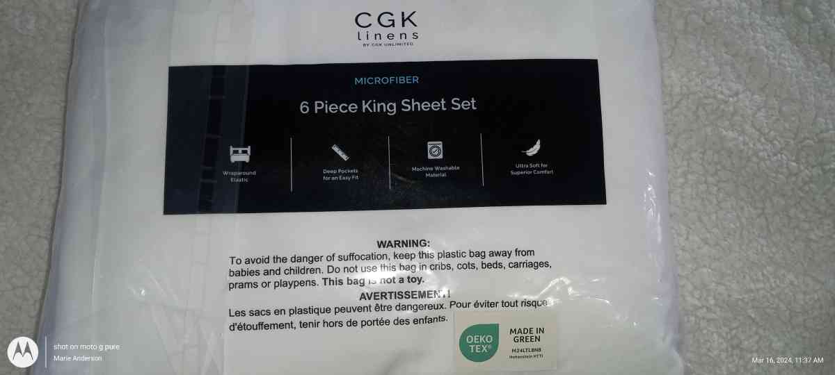 new CGK 6 piece linen set - Clover, South Carolina