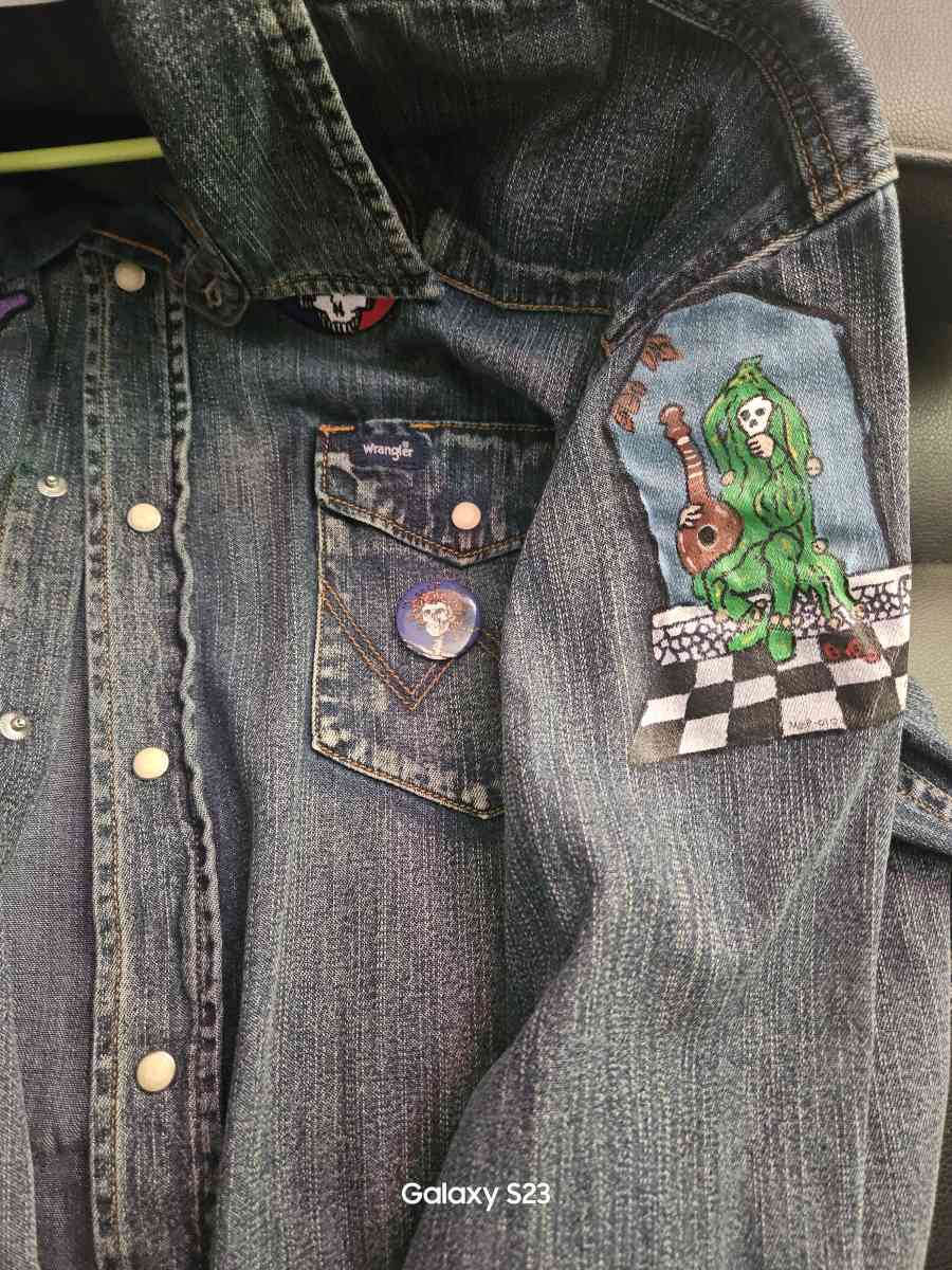 GRATEFUL DEAD Jean jacket 2xl - Lumberton, New Jersey - FleaMarketBay