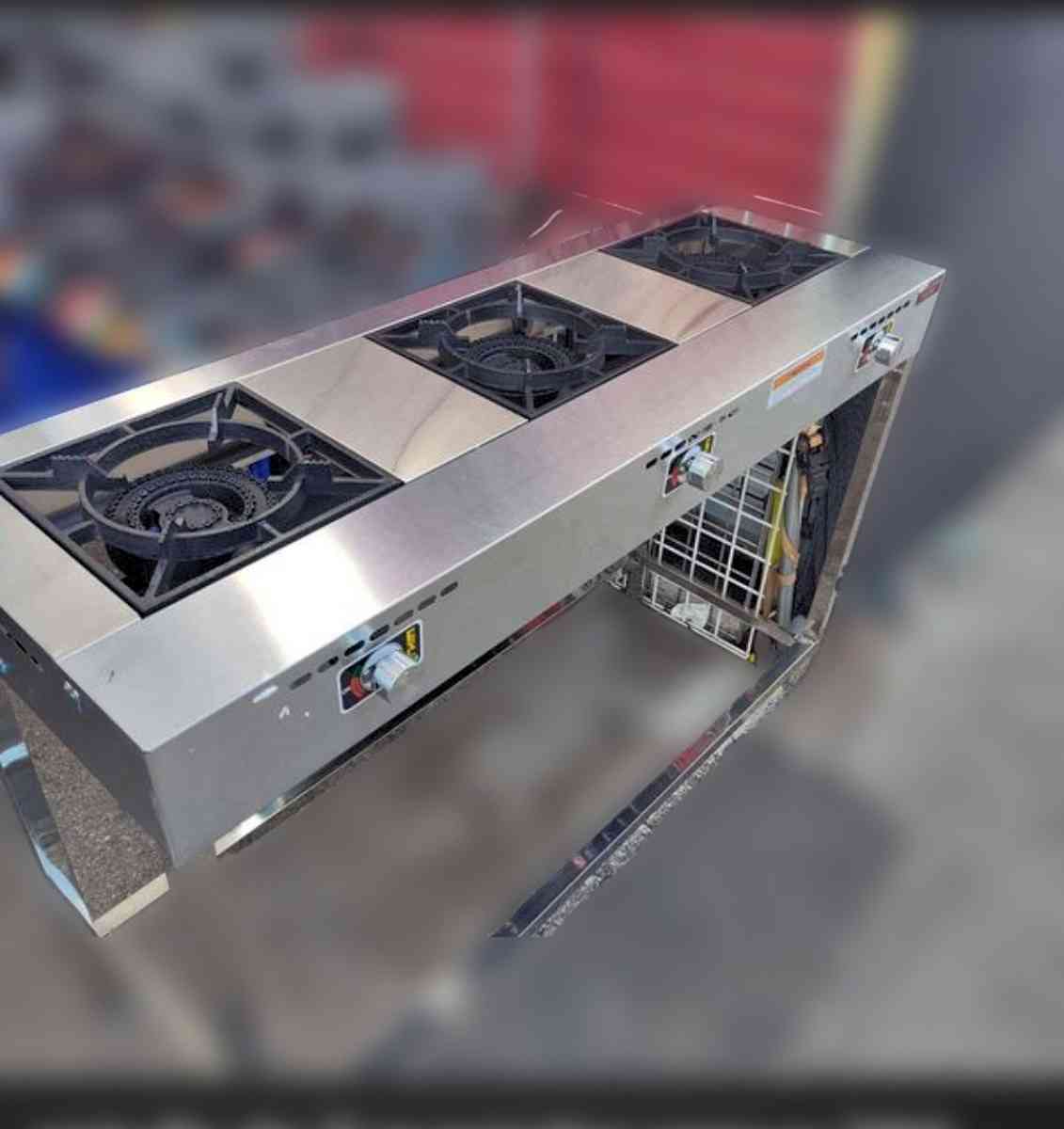 3 burner stove new never used must go 280 - Las Vegas, Nevada