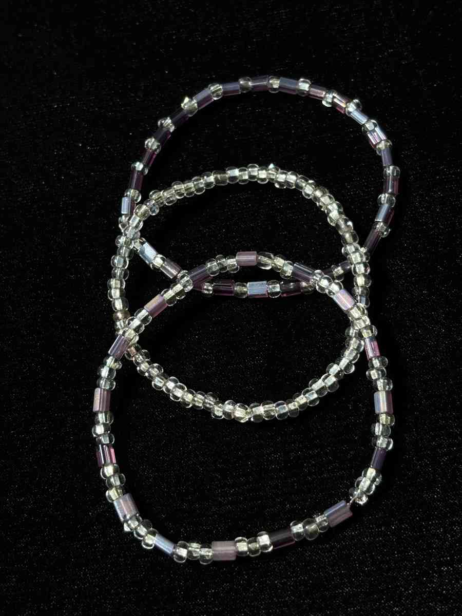 set of 3 stretch bracelets - Tehachapi, California - FleaMarketBay