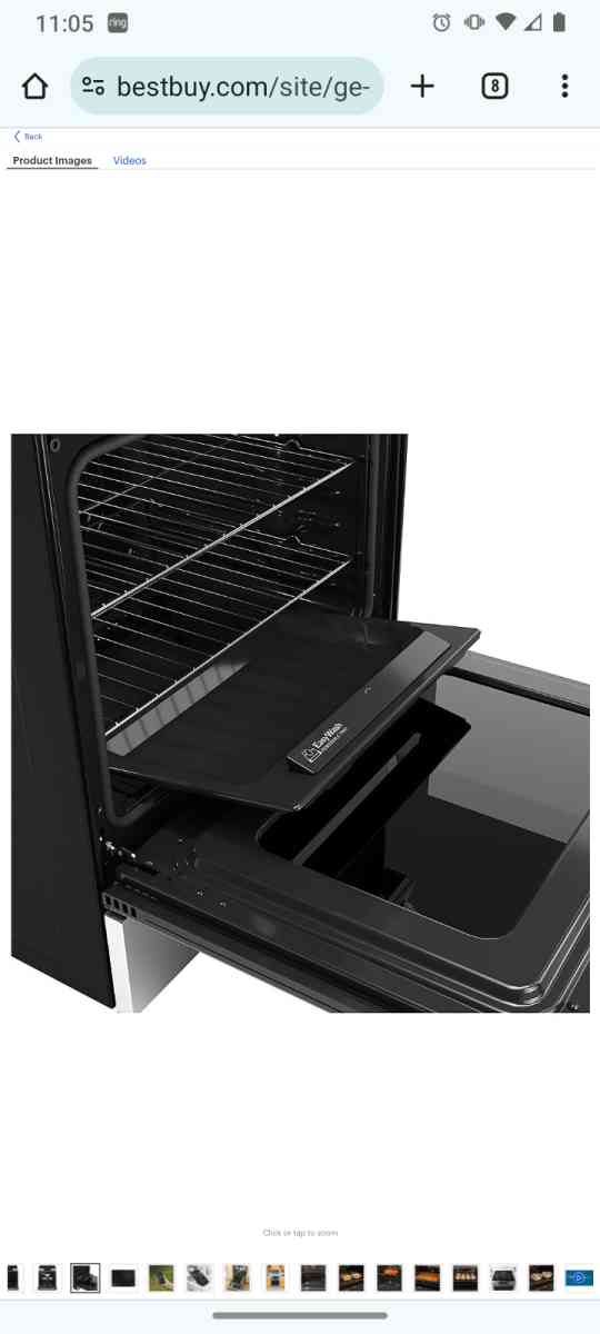 New GE stove with built in AIR fryer - Clover, South Carolina - FleaMarketBay