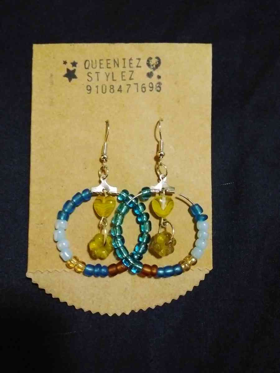 handmade beaded ear rings - Fayetteville, North Carolina