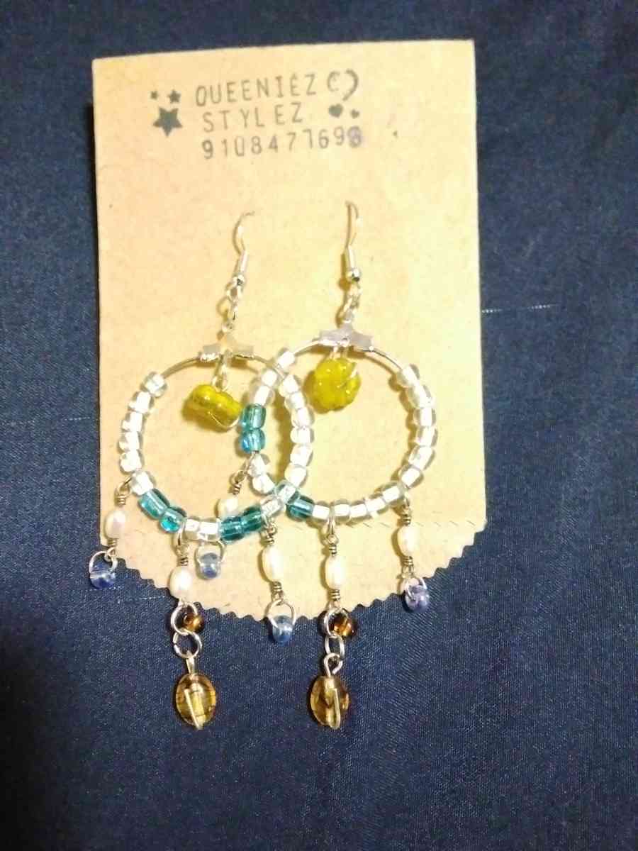 handmade beaded ear rings - Fayetteville, North Carolina