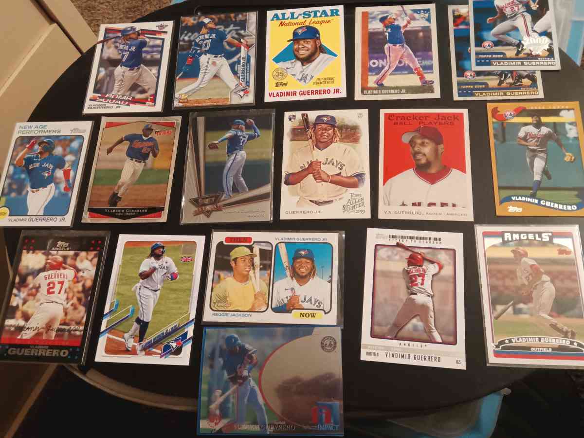 Vladimir Guerrero jr 18 card lot rookies ect - Portland, Oregon - FleaMarketBay