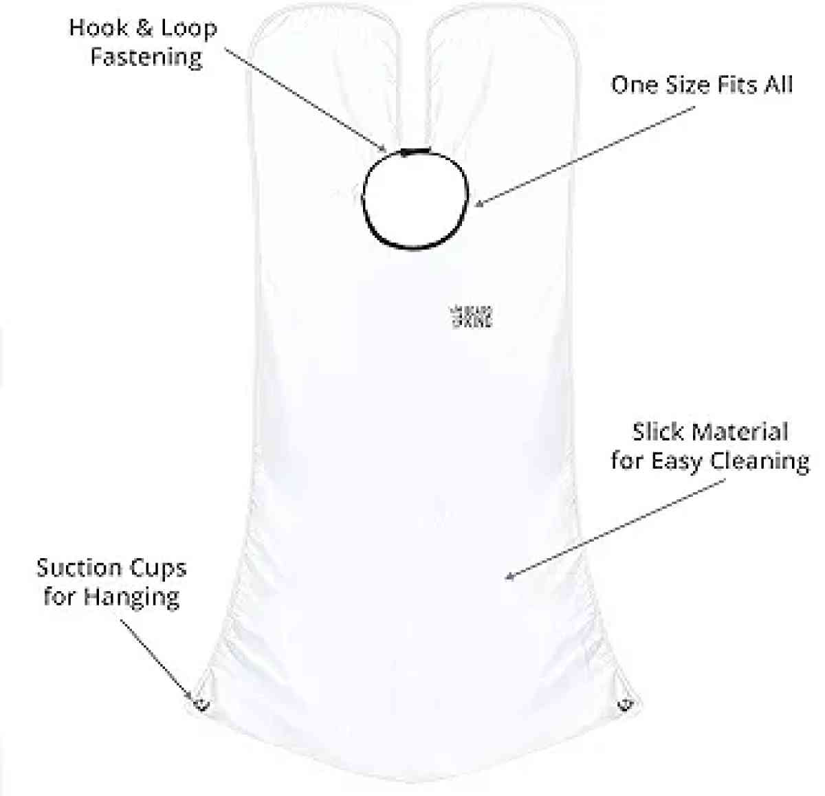 BEARD KING Beard Bib Apron  Shaving Set for Dad  As Seen on - Croghan, New York - FleaMarketBay