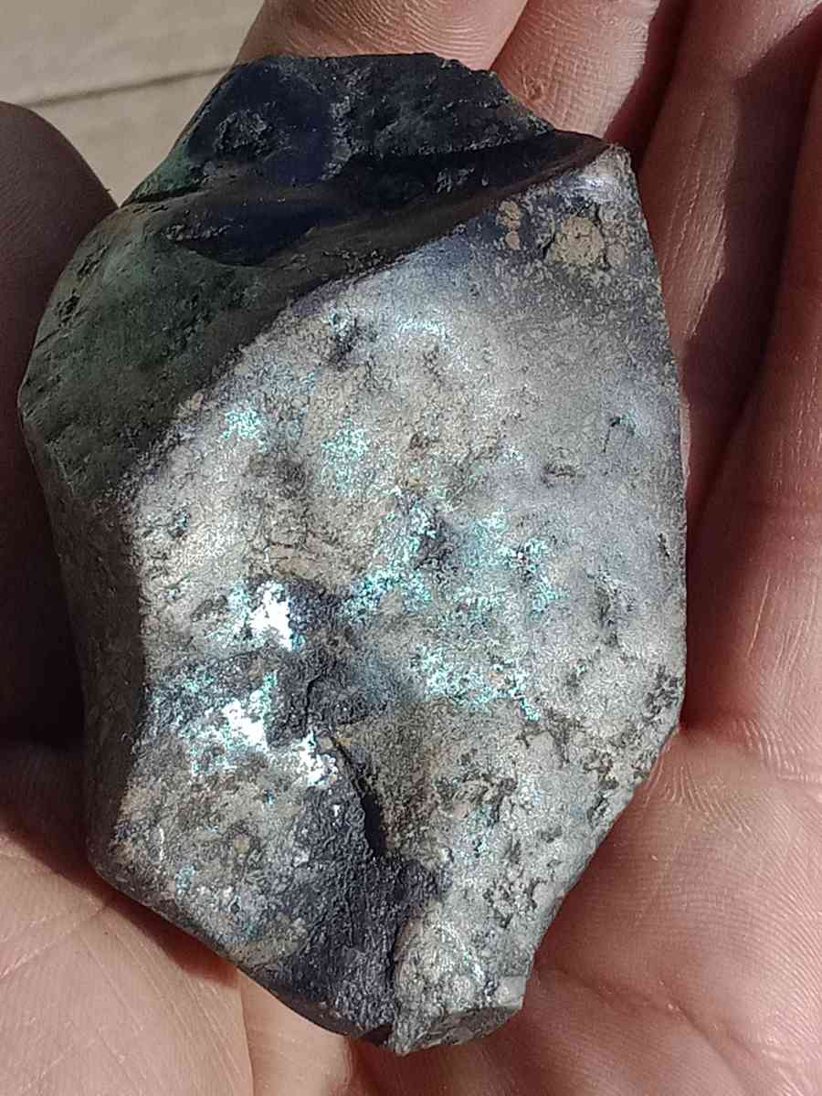 some kind of of with Gold in it maybe peacock ore - Del Norte, Colorado