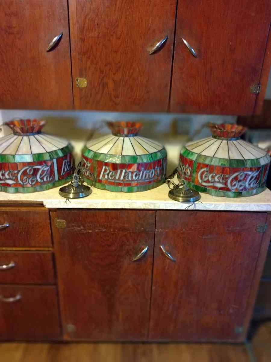 bellacinos Tiffany hanging lamps - Adair, Oklahoma