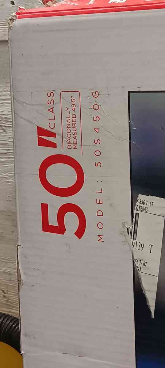 Open Box TCL 50 Google Smart TV LED 4K  MODEL 50S450G - York, South Carolina - FleaMarketBay