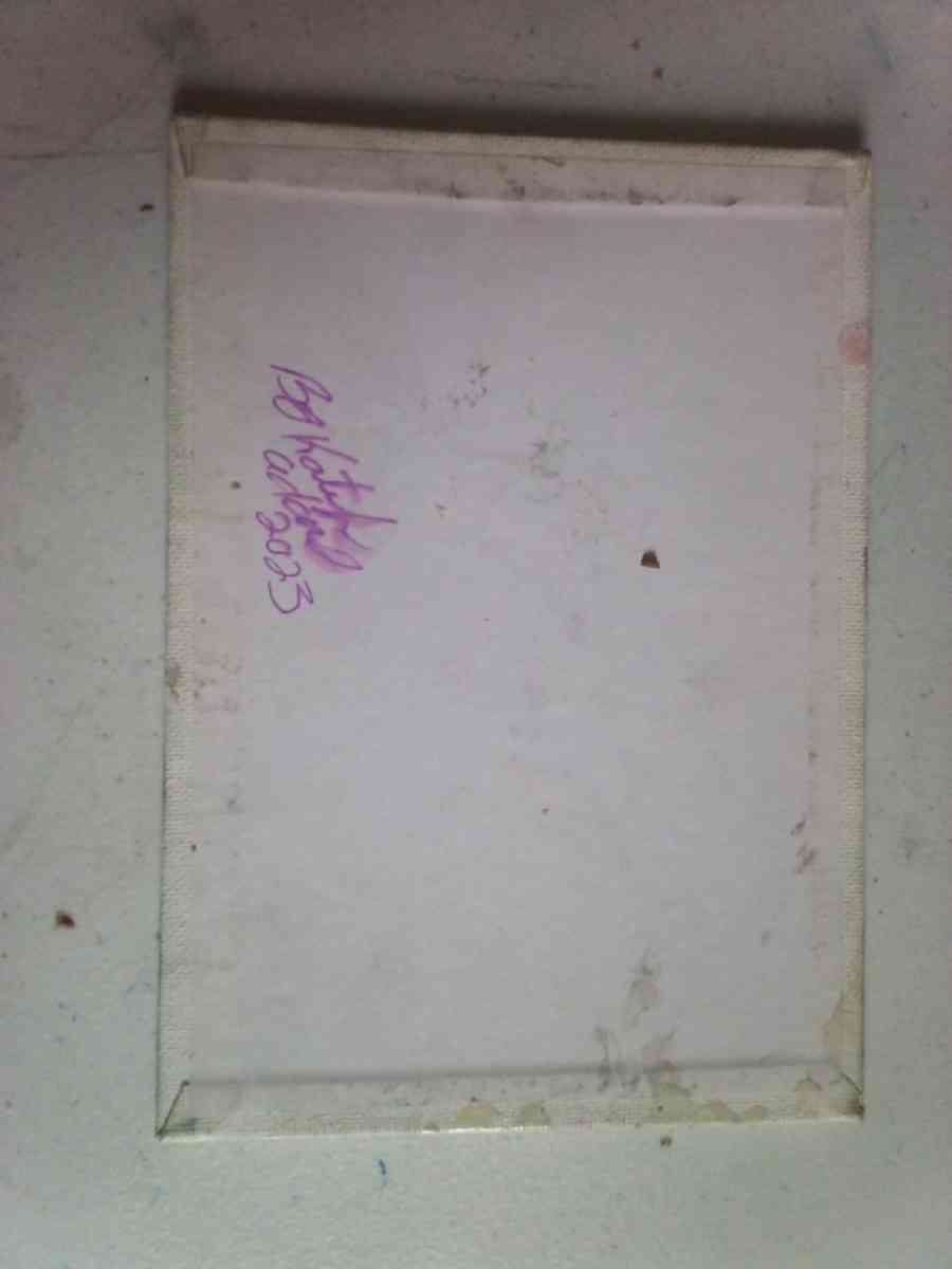 charcoal canvas drawing - Shell Knob, Missouri