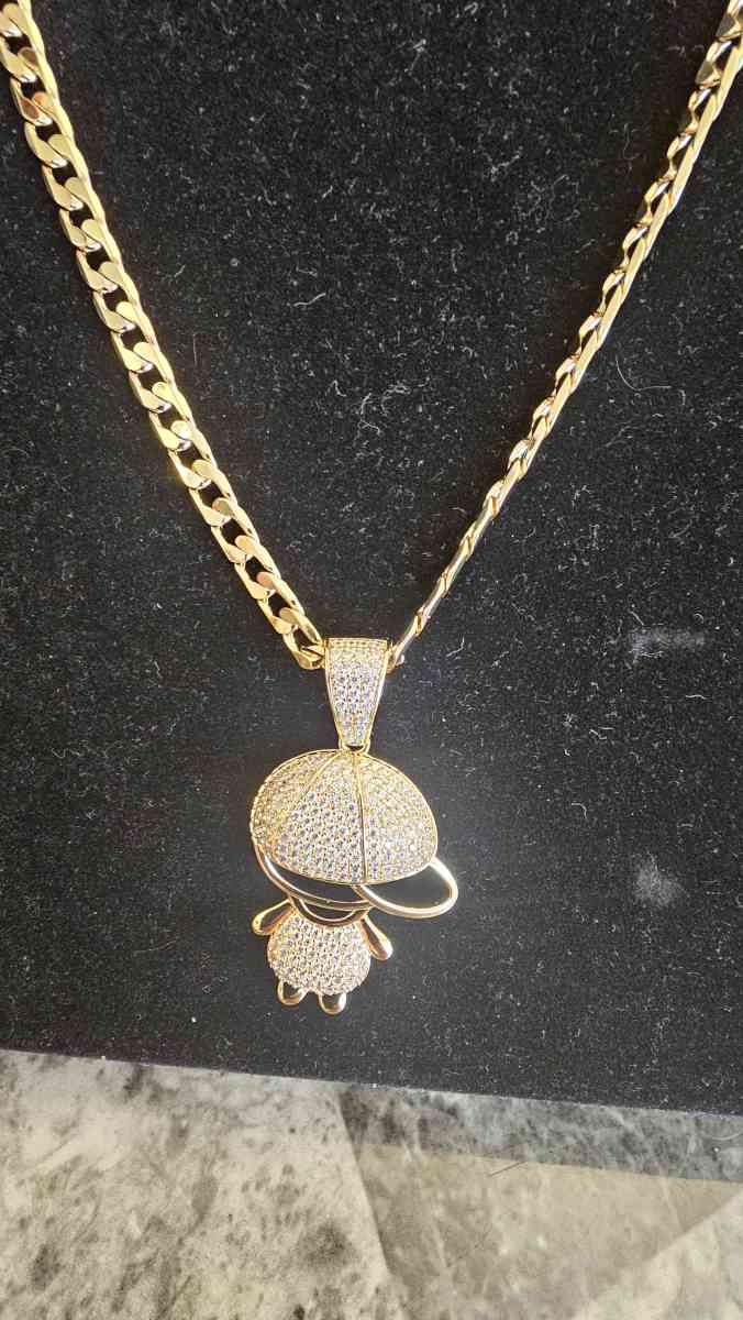 neckless with pedant 60 cm - Rochester, New York - FleaMarketBay