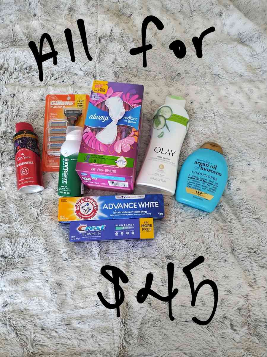 hygiene pkg men women - Roseville, Michigan