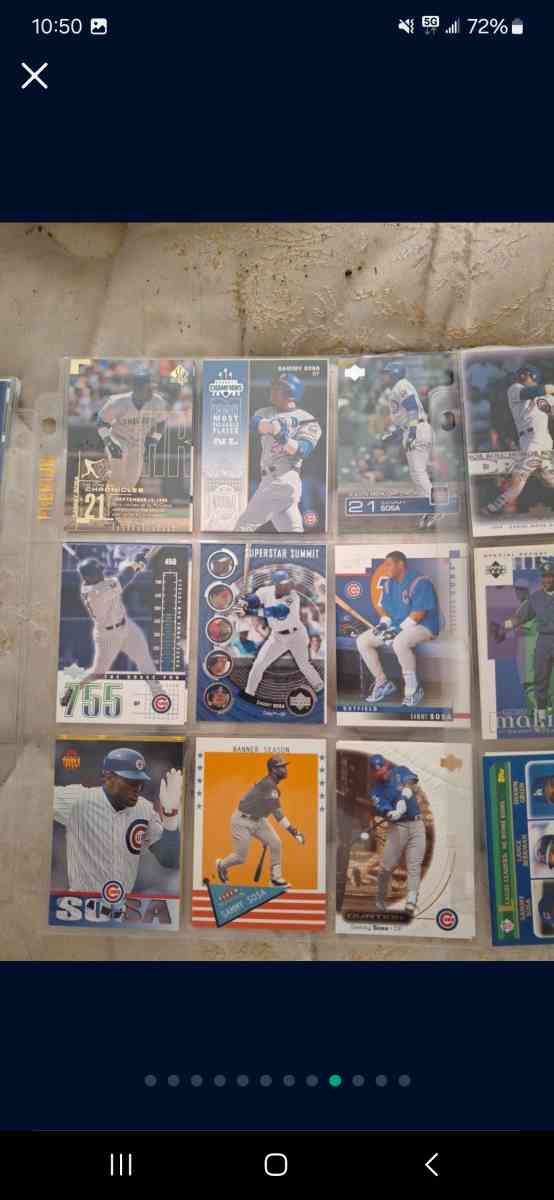 Sammy Sosa cards - Miamisburg, Ohio - FleaMarketBay