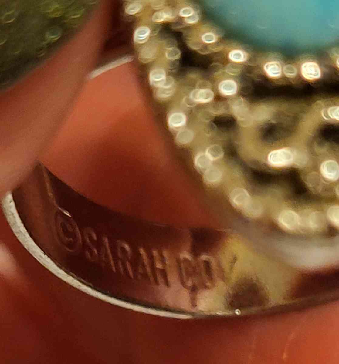 silver ring blue stone - Columbus, Ohio - FleaMarketBay