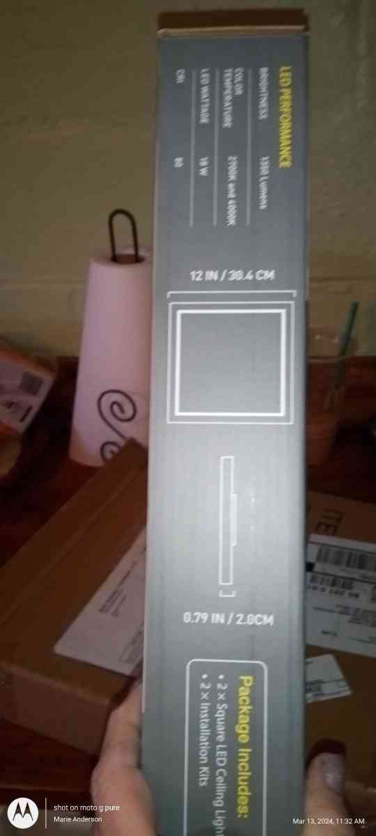 new Koda ceiling lights set of 2 - Clover, South Carolina - FleaMarketBay