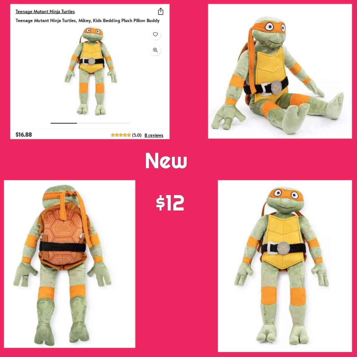 TMNT Pillow buddies - Edmond, Oklahoma - FleaMarketBay