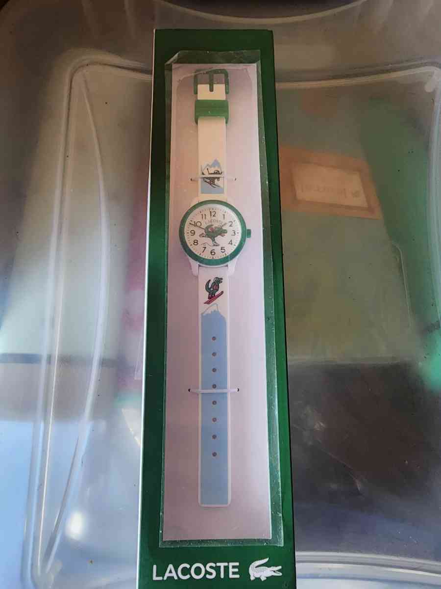 White Lacoste Watch - Riverside, California