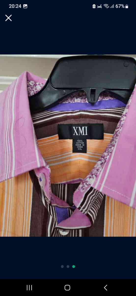 2 Mens Dress Shirts 2XL - El Paso, Texas - FleaMarketBay