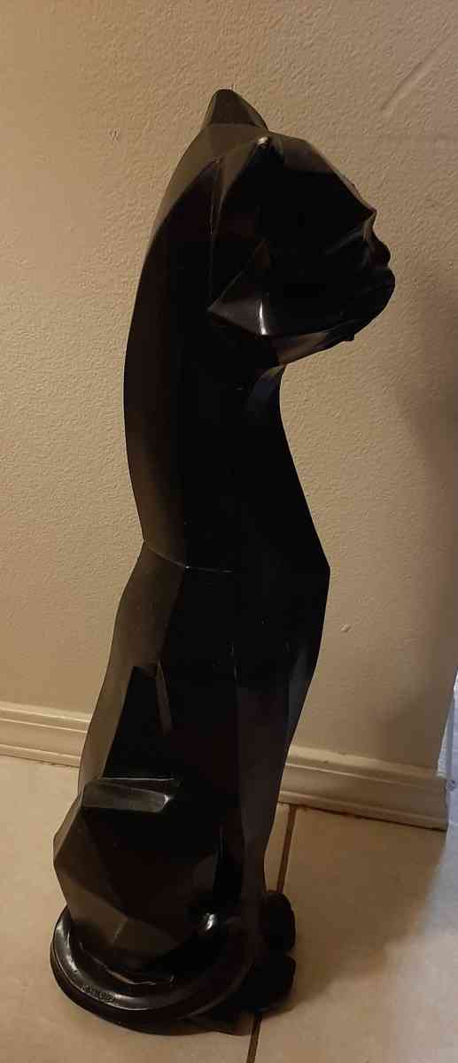 vintage Black Cat Statue - Dover, Arkansas - FleaMarketBay