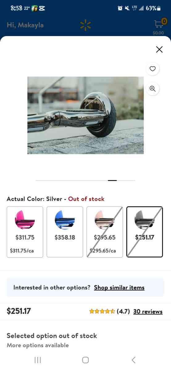 Hoverboard - Kersey, Colorado - FleaMarketBay