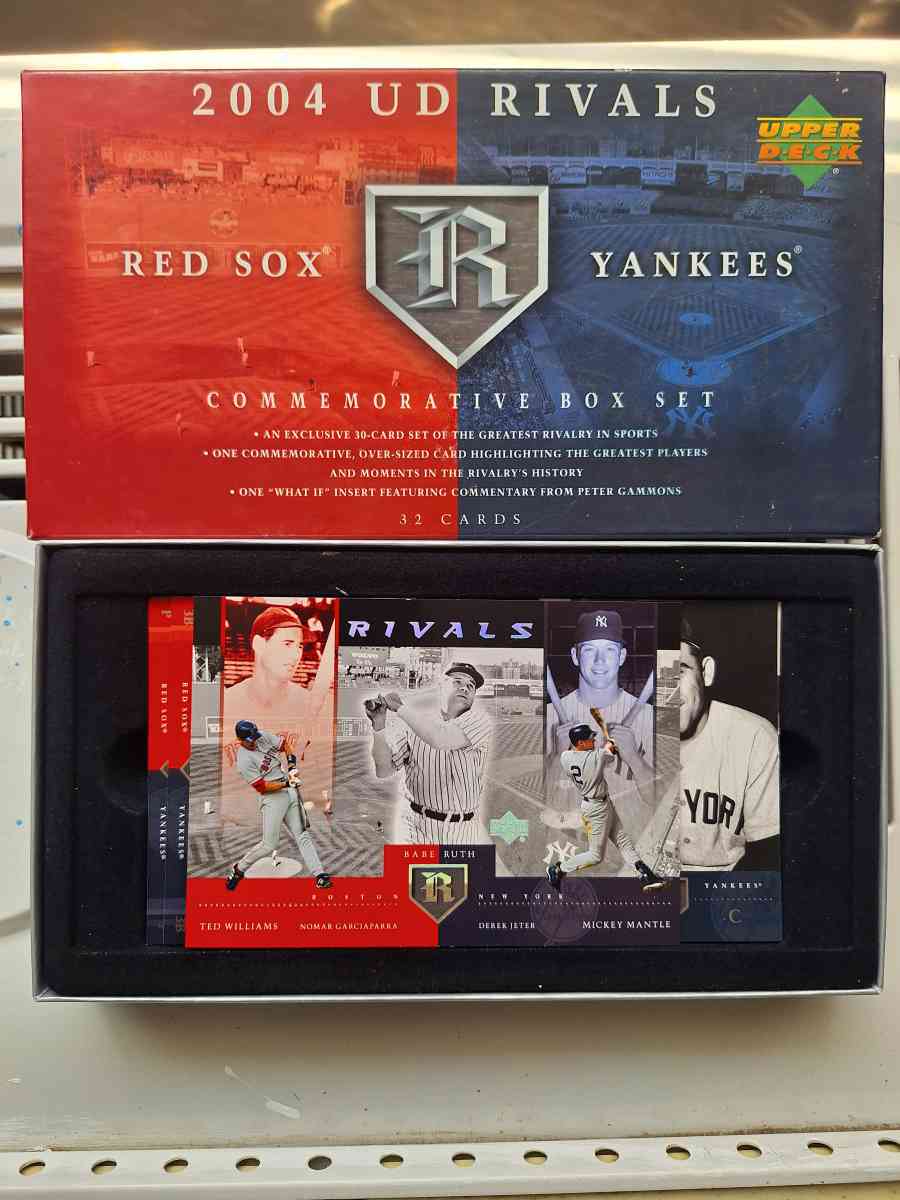 2004 ud rivals redsoxs and Yankees upperdeck - Miamisburg, Ohio