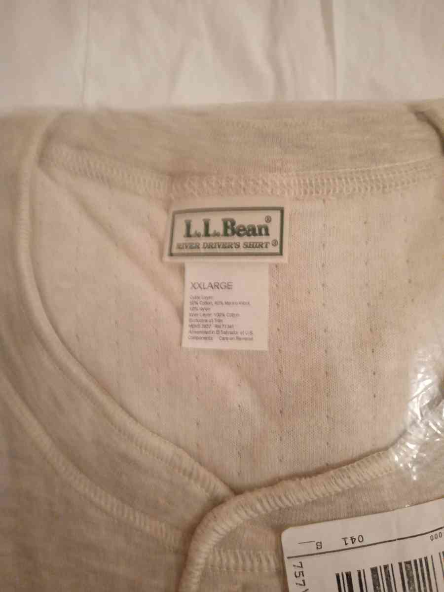 L L Bean long sleeve shirt - Allen Park, Michigan