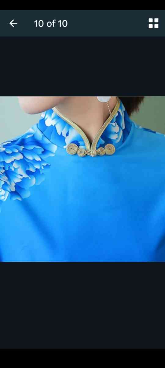 Blue Asain Womens Outfit - Alliance, Ohio