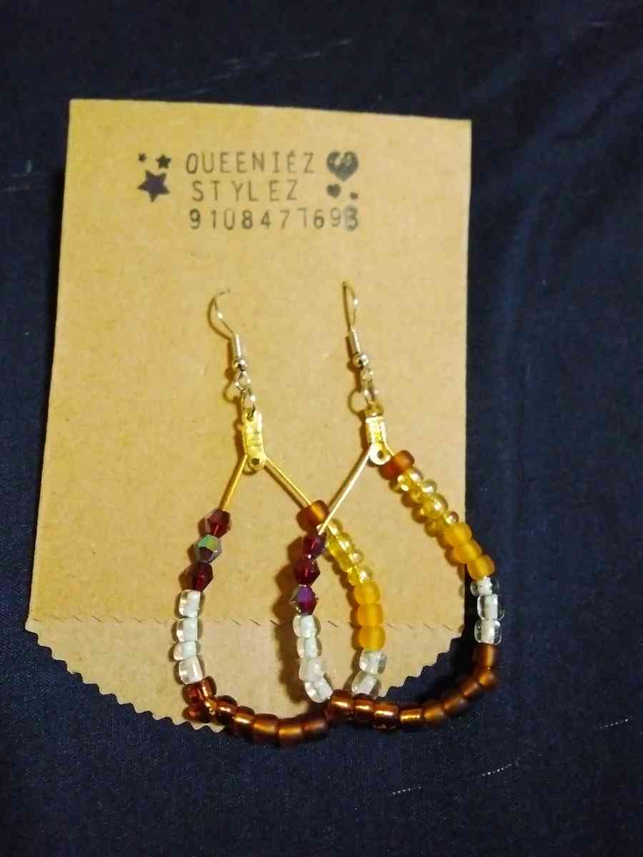 handmade beaded ear rings - Fayetteville, North Carolina