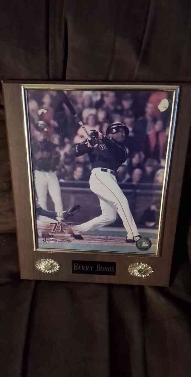 Barry bonds wall plague - Miamisburg, Ohio