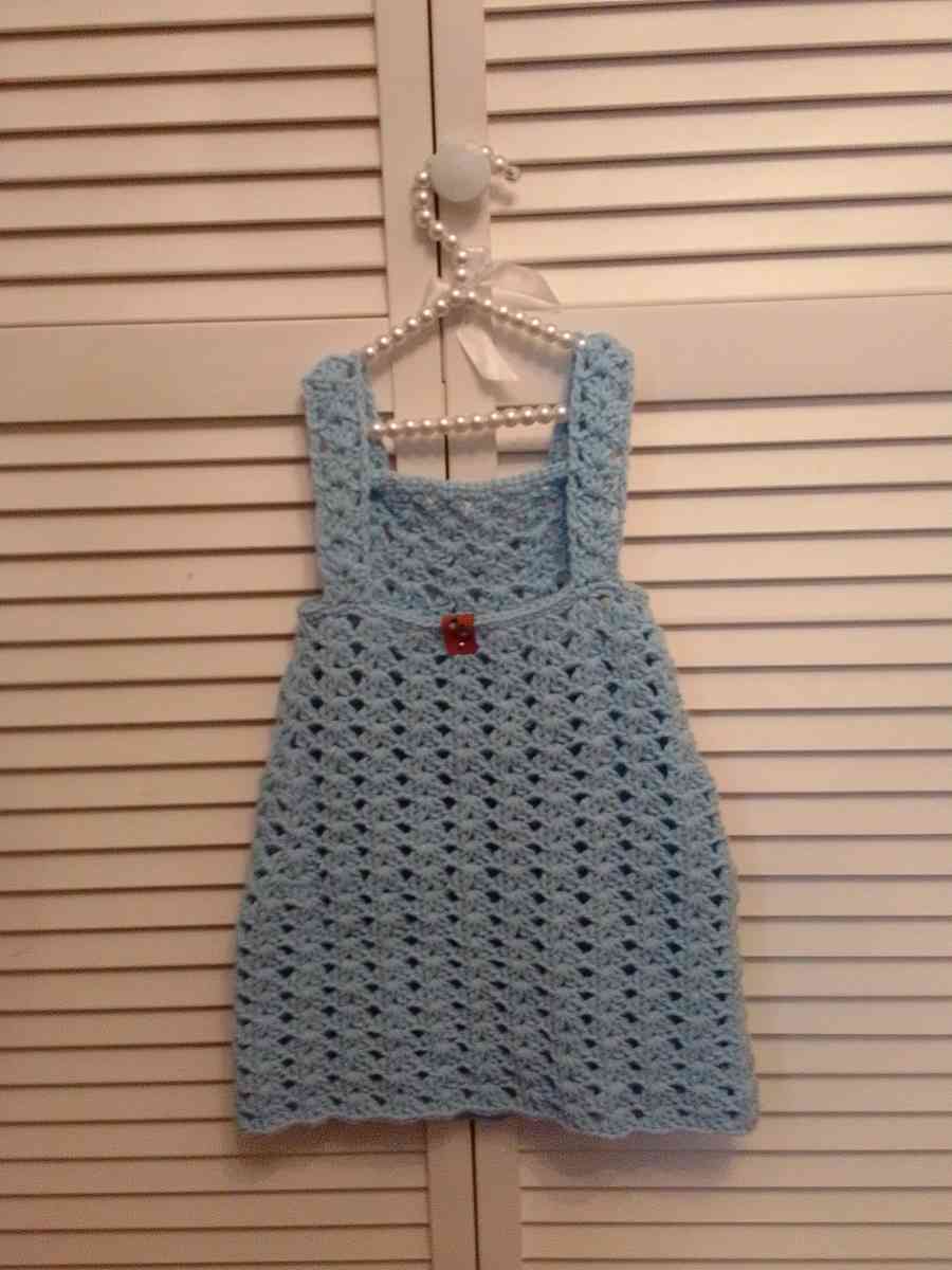 Crocheted baby Easter Dress - Cuddebackville, New York - FleaMarketBay
