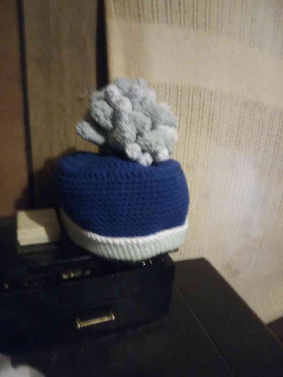 crochet baby boy hat 6 12 months old