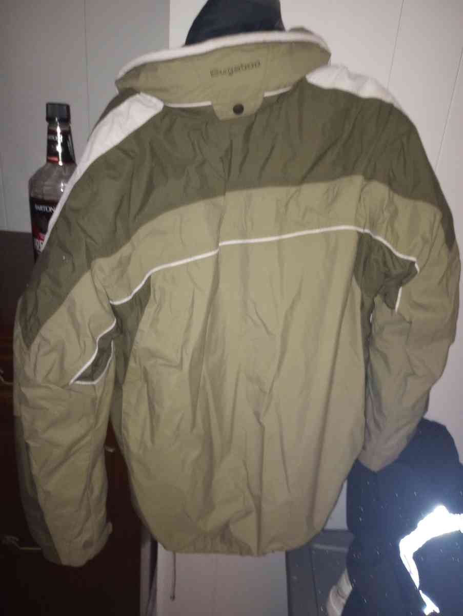 Columbia sky and rain coat - Baltimore, Maryland