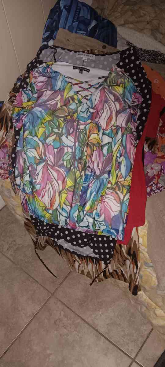 Womans large shirts 2 dollars each - Dade City, Florida - FleaMarketBay