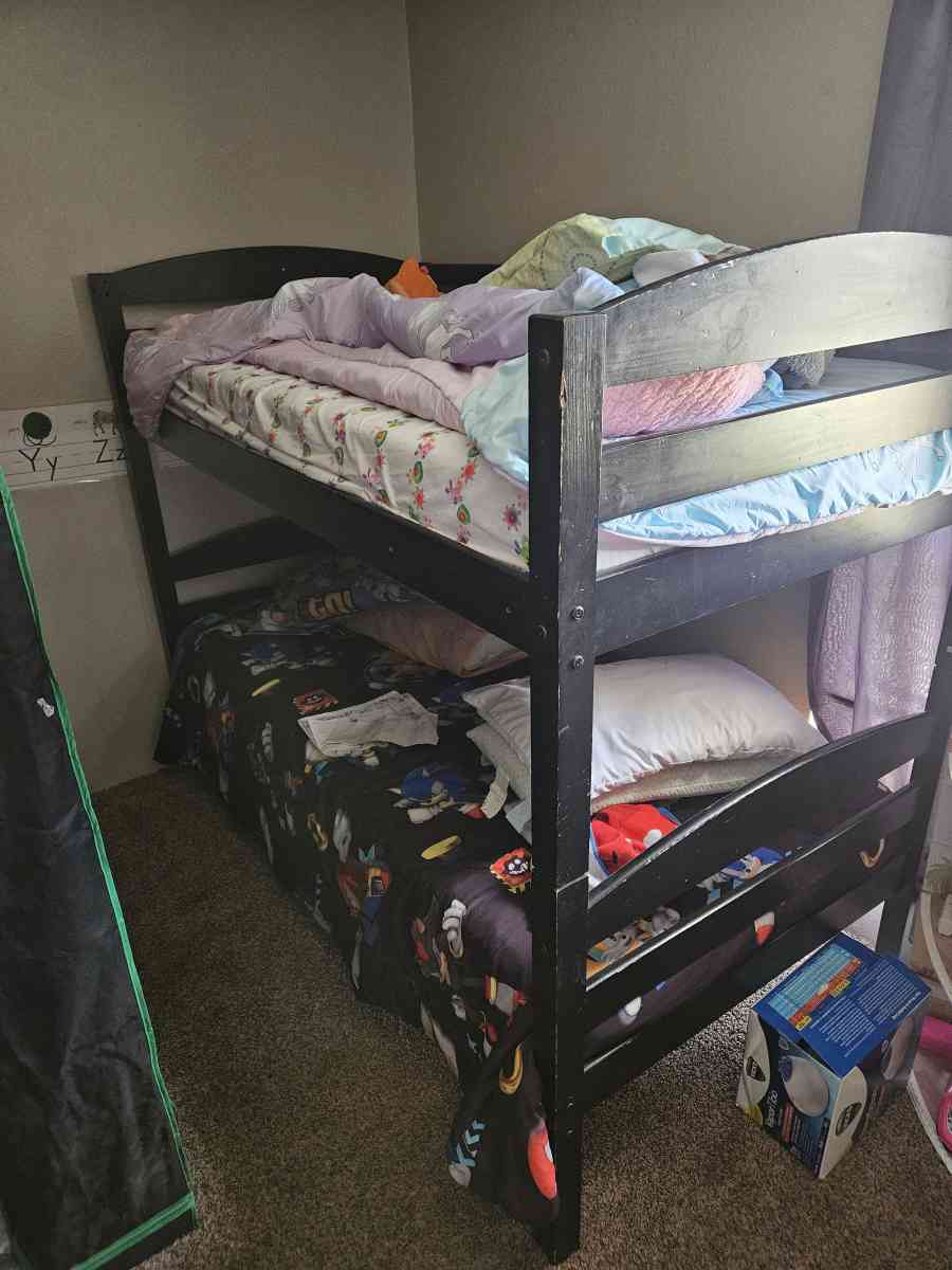 mainstays twin bunk beds