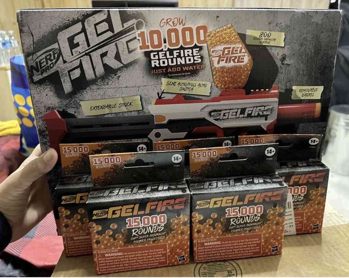Nerf Pro Gel Fire Mythic New in Box - Freeland, Pennsylvania - FleaMarketBay
