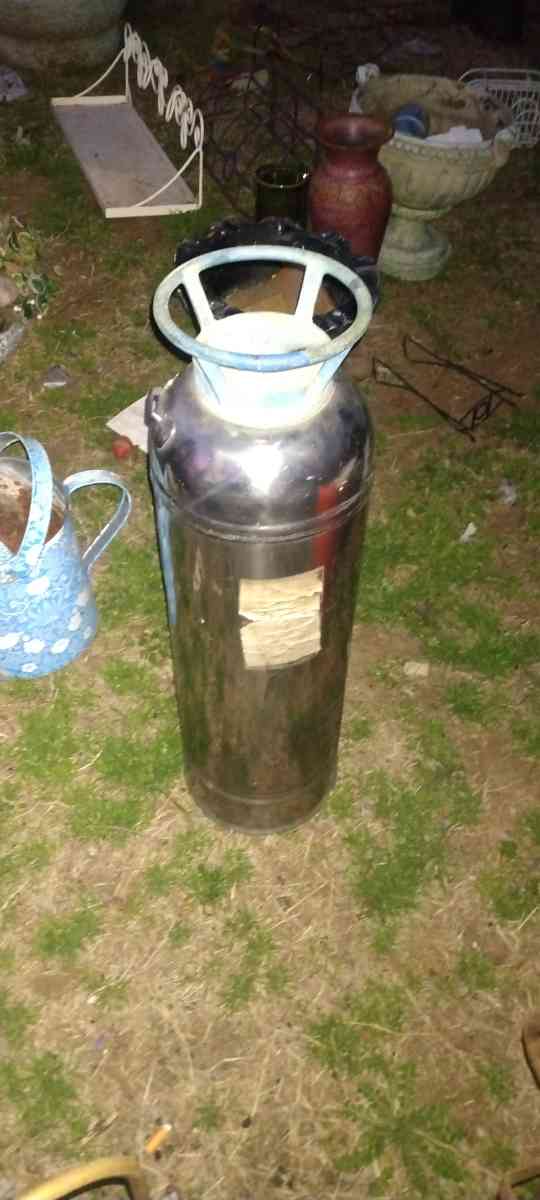 vintage old fire extinguisher - Adair, Oklahoma
