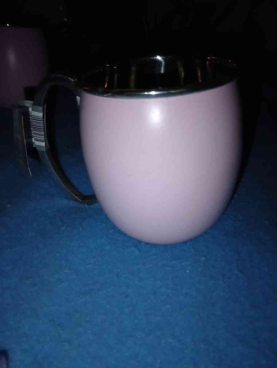 pink mule Crofton stainless steel cups drinkware - Colon, Michigan - FleaMarketBay