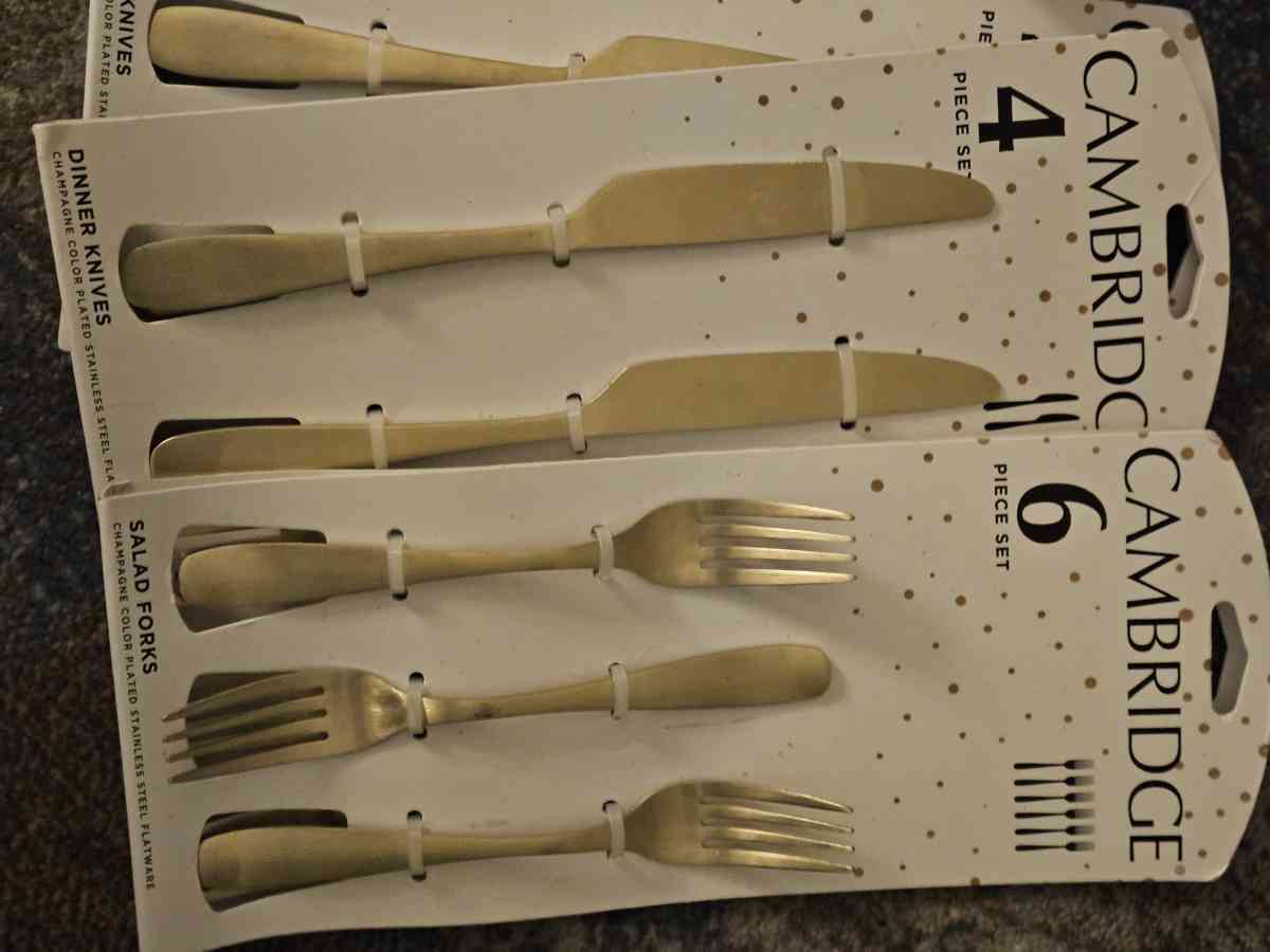 Cambridge gols silverware full set - Renton, Washington - FleaMarketBay