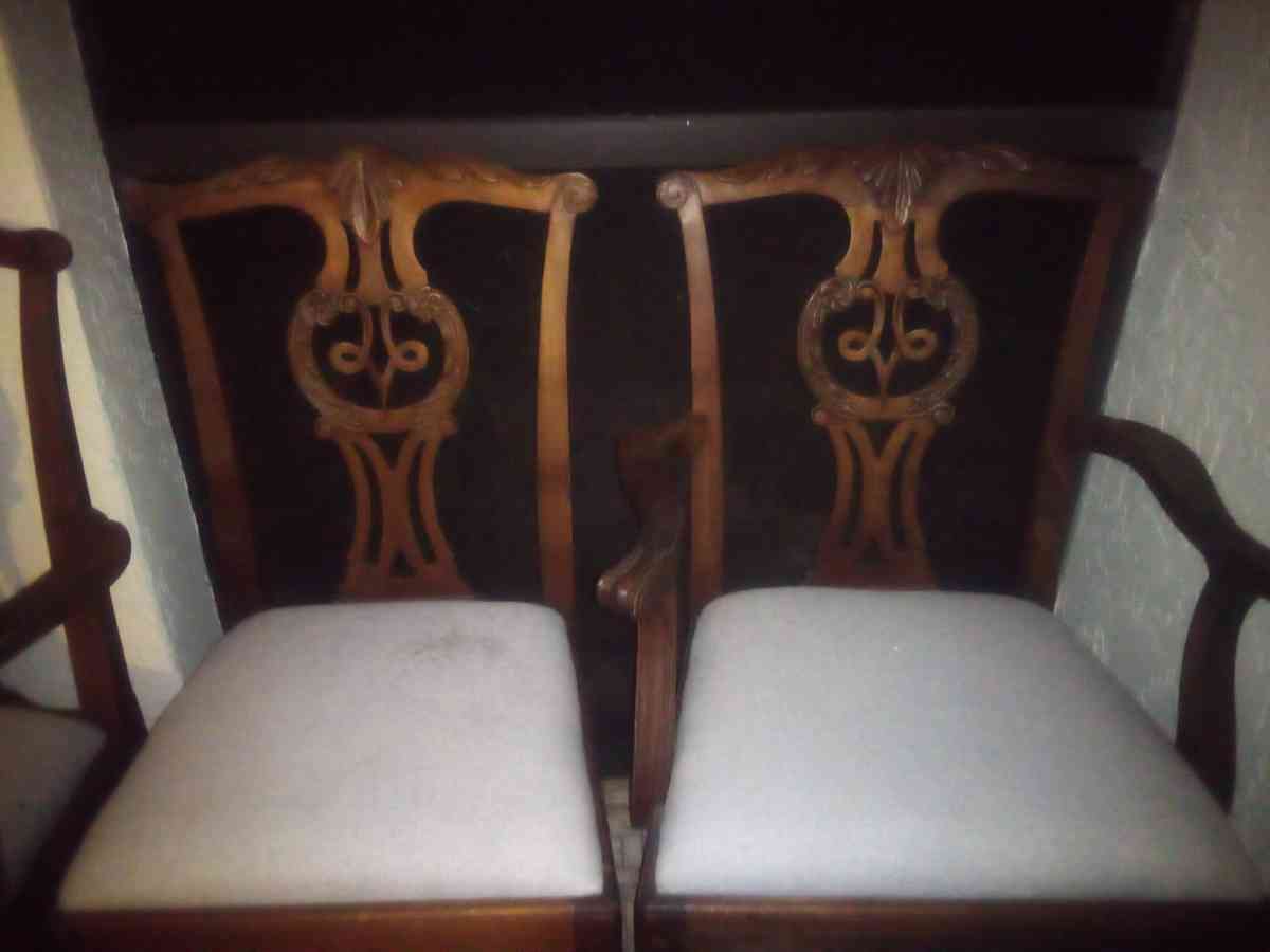 Antique Wooden Chairs - Bonita Springs, Florida