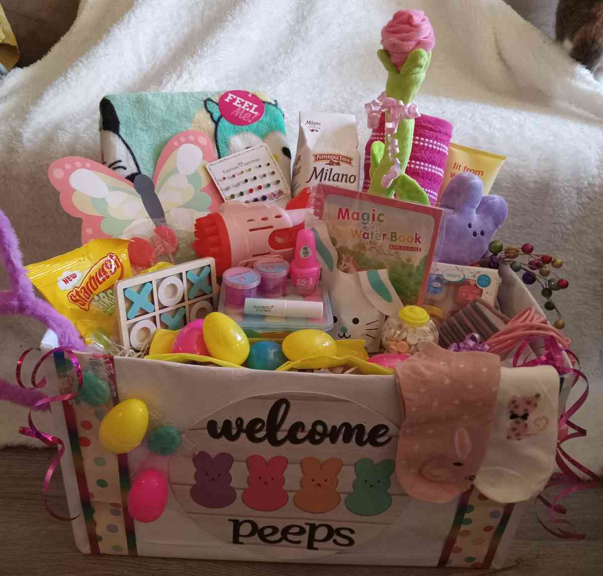 Unique  Fun  One of A Kind Girls Easter Basket - Cleveland, Ohio - FleaMarketBay
